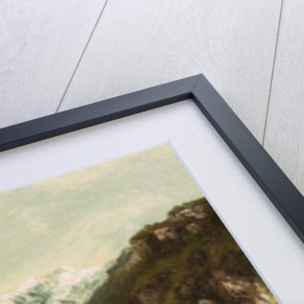 Lake Geneva and the Dents du Midi, 1877 by Gustave Courbet