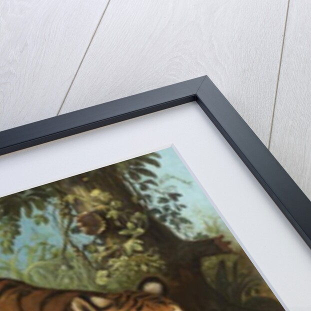 Royal Bengal Tigers by Johan Wenzel Peter