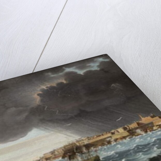 One of a set of seven views of Valletta, Malta and its environs, c.1753 by Alberto Pullicino