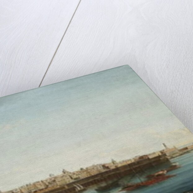 One of a set of seven views of Valletta, Malta and its environs, c.1753 by Alberto Pullicino