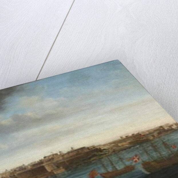 One of a set of seven views of Valletta, Malta and its environs, c.1753 by Alberto Pullicino