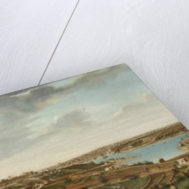 One of a set of seven views of Valletta, Malta and its environs, c.1753 by Alberto Pullicino