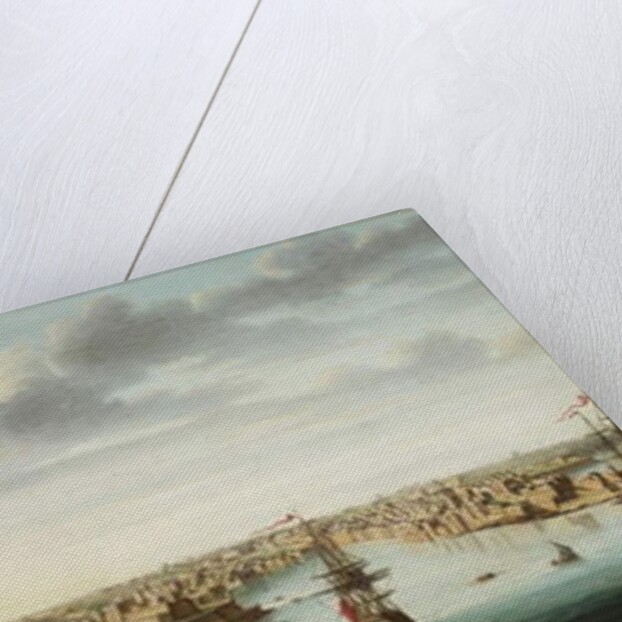 One of a set of seven views of Valletta, Malta and its environs, c.1753 by Alberto Pullicino