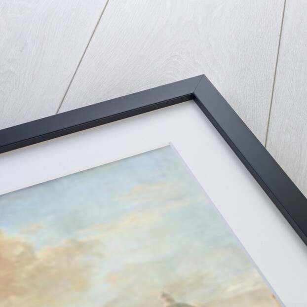 Classical Landscape, with Wren’s dome of King Charles Court, Greenwich Hospital, c.1710 by Marco Ricci