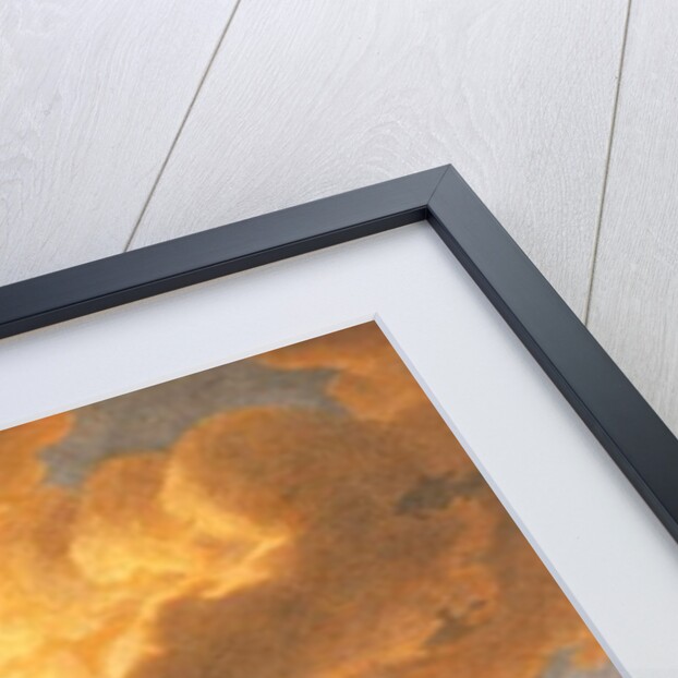 View of the great eruption of Vesuvius from the mole of Naples in the night of 20 October 1767 by Pietro Fabris