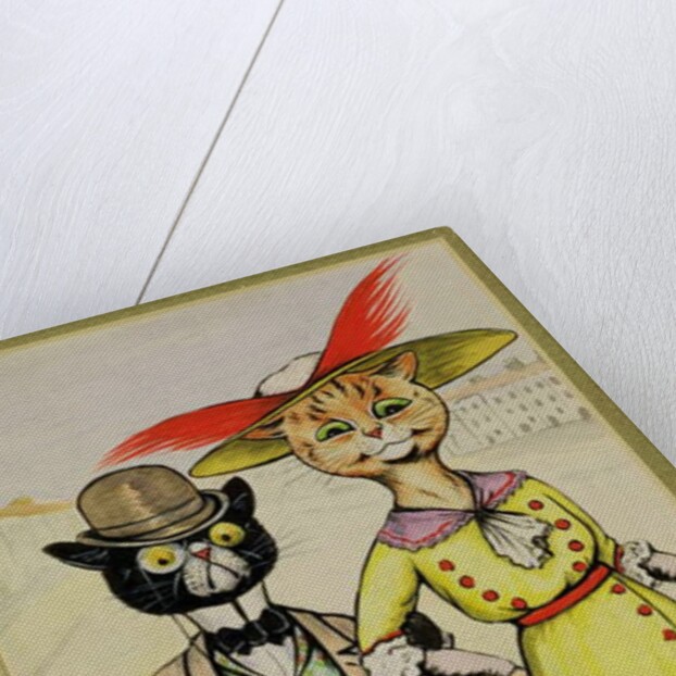 The Modern 'Arry and 'Arriet, 1913 by Louis Wain