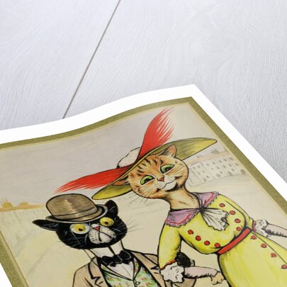 The Modern 'Arry and 'Arriet, 1913 by Louis Wain