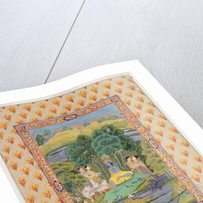 Krishna and the Gopis by Indian School