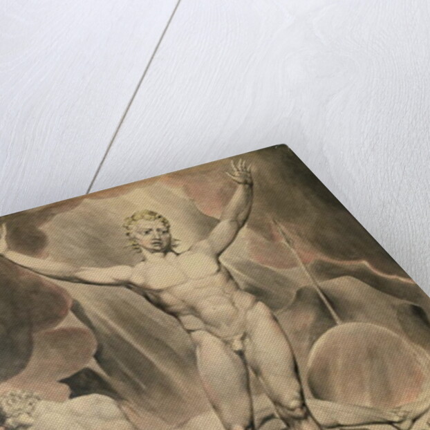 Satan Arousing the Rebel Angels, 1808 by William Blake