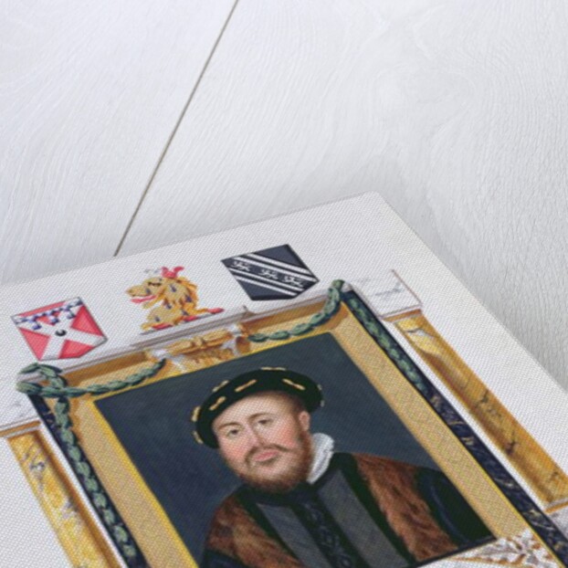 Portrait of Charles Brandon Duke of Suffolk as a Young Man by Sarah Countess of Essex