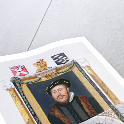 Portrait of Charles Brandon Duke of Suffolk as a Young Man by Sarah Countess of Essex