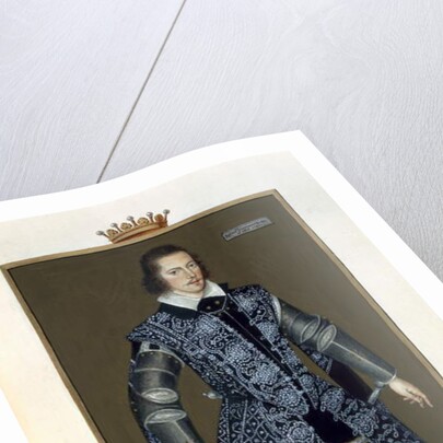 Portrait of Robert Devereux 2nd Earl of Essex by Sarah Countess of Essex