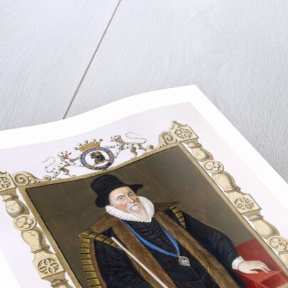 Portrait of Thomas Sackville 1st Baron Buckhurst by Sarah Countess of Essex