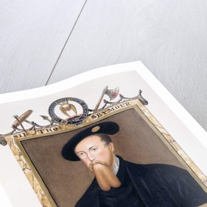 Portrait of Thomas Seymour 1st Baron of Sudeley by Sarah Countess of Essex