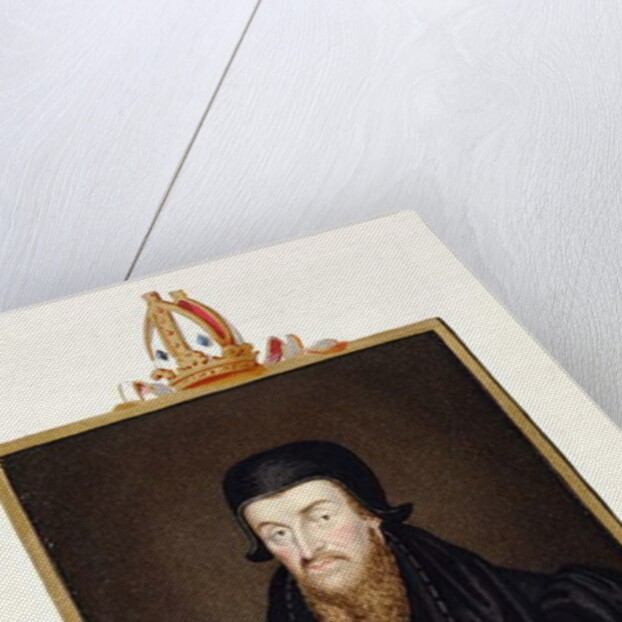 Portrait of Edmund Grindal Archbishop of Canterbury by Sarah Countess of Essex