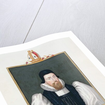 Portrait of Richard Cox Bishop of Ely by Sarah Countess of Essex