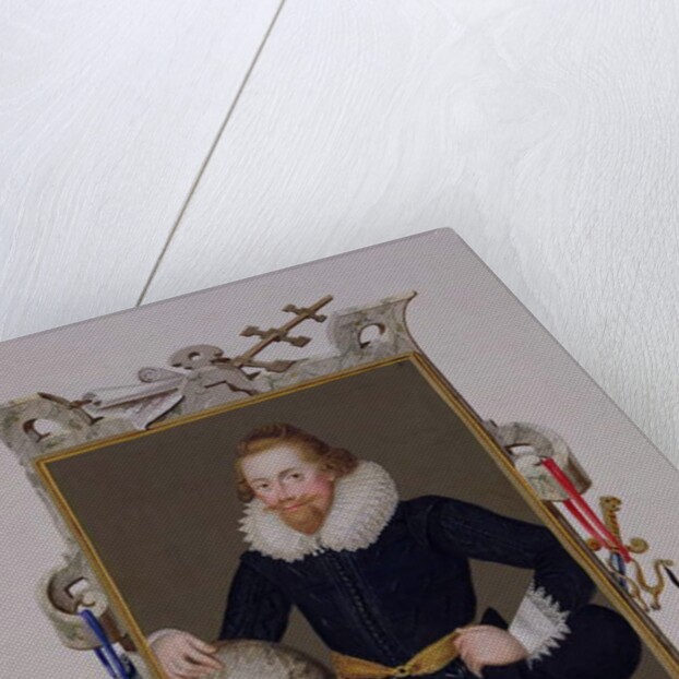 Portrait of Sir Walter Raleigh by Sarah Countess of Essex