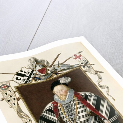 Portrait of Sir Henry Lee by Sarah Countess of Essex