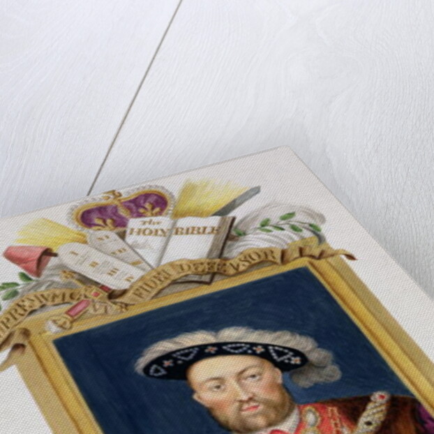 Portrait of Henry VIII as Defender of the Faith by Sarah Countess of Essex