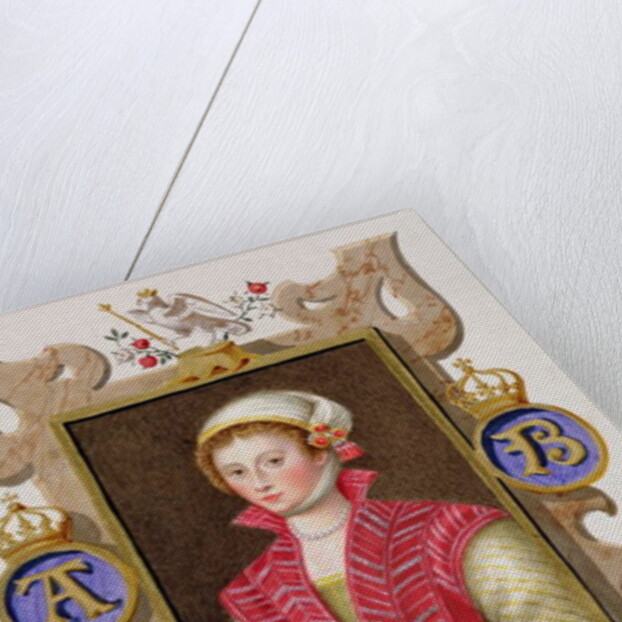 Portrait of Anne Boleyn 2nd Queen of Henry VIII by Sarah Countess of Essex