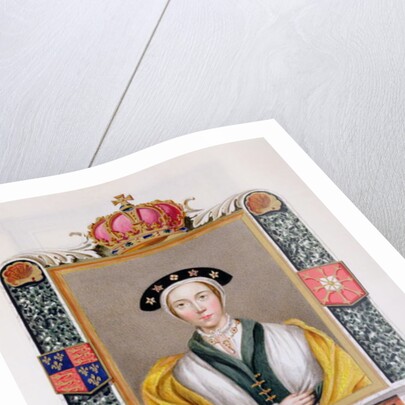Portrait of Anne of Cleves 4th Queen of Henry VIII by Sarah Countess of Essex
