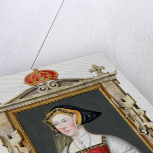 Portrait of Jane Seymour 3rd Queen of Henry VIII by Sarah Countess of Essex