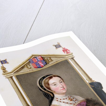 Portrait of Catherine Howard 5th Queen of Henry VIII by Sarah Countess of Essex