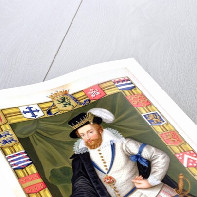 Portrait of Robert Dudley Earl of Leicester by Sarah Countess of Essex
