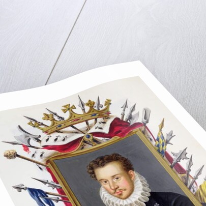 Portrait of Charles IX of France by Sarah Countess of Essex