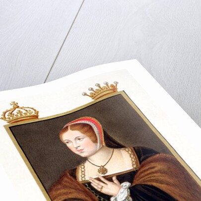 Portrait of Margaret Tudor Queen of Scotland by Sarah Countess of Essex