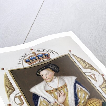 Portrait of James V King of Scotland by Sarah Countess of Essex