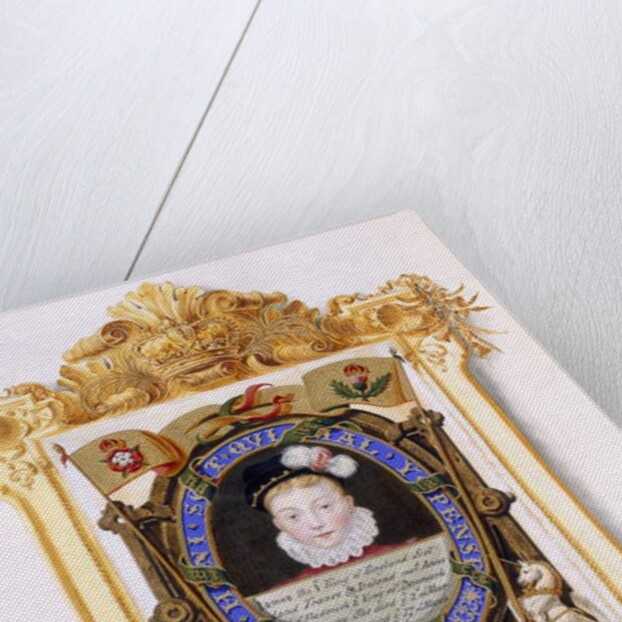 Portrait of James VI of Scotland Later James I of England as a boy c.1574 by Sarah Countess of Essex