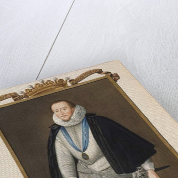 Portrait of Gilbert Talbot 7th Earl of Shrewsbury by Sarah Countess of Essex