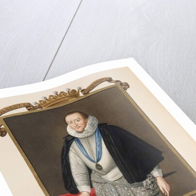 Portrait of Gilbert Talbot 7th Earl of Shrewsbury by Sarah Countess of Essex