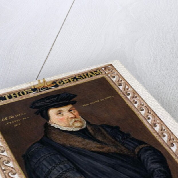 Portrait of Sir Thomas Gresham by Sarah Countess of Essex