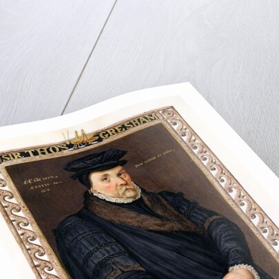 Portrait of Sir Thomas Gresham by Sarah Countess of Essex