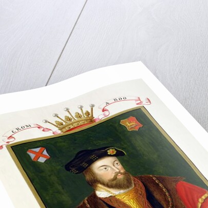 Portrait of Thomas Fitzgerald Lord Offaly 10th Earl of Kildare by Sarah Countess of Essex