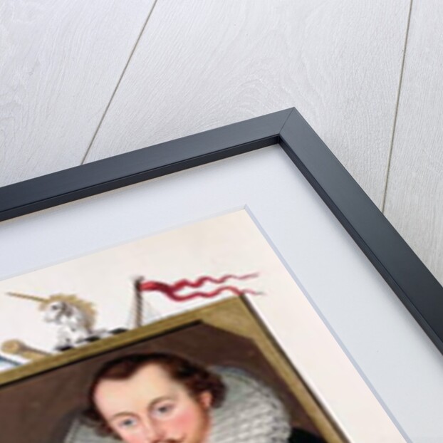 Double portrait of Sir Francis Drake and Sir Martin Frobisher from 'Memoirs of the Court of Queen Elizabeth. by Sarah Countess of Essex