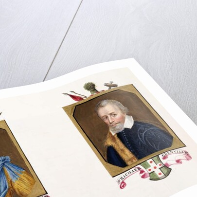 Double portrait of Sir Humphrey Gilbert and Sir Richard Grenville by Sarah Countess of Essex