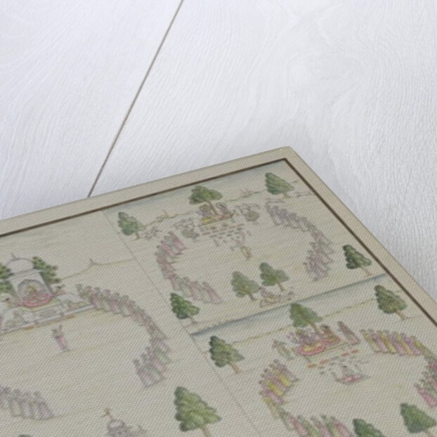 Five Hindu Cults: Shiva, Krishna, Vishnu, Brahma and Mother Goddess from 'The Gentil Album', published in 1774 by French School