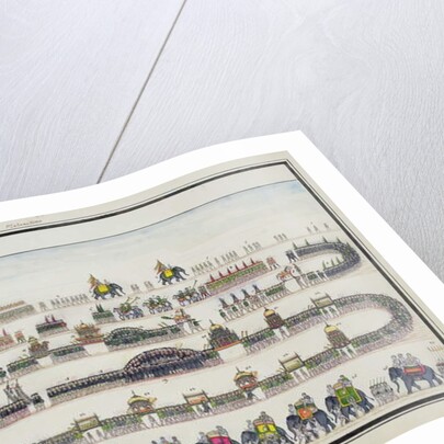 Muharram Ceremony, Faizabad, 1772 from 'The Gentil Album', published in 1774 by French School