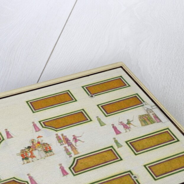 Presentation of Gentil by Nawab Shuja ud-Daula to Emperor Shah Alam in Angur Bagh by French School