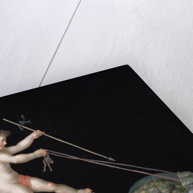 Cupid being led by Tortoises by Michelangelo Maestri