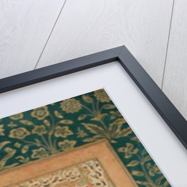 Calligraphy by Mir Ali of Herat, with a Mughal border by Persian School