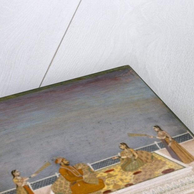 The young Mughal Emperor Muhammad Shah at a nautch performance, c.1725 by School Mughal