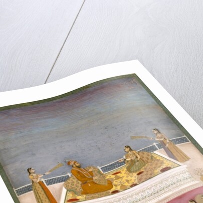 The young Mughal Emperor Muhammad Shah at a nautch performance, c.1725 by School Mughal