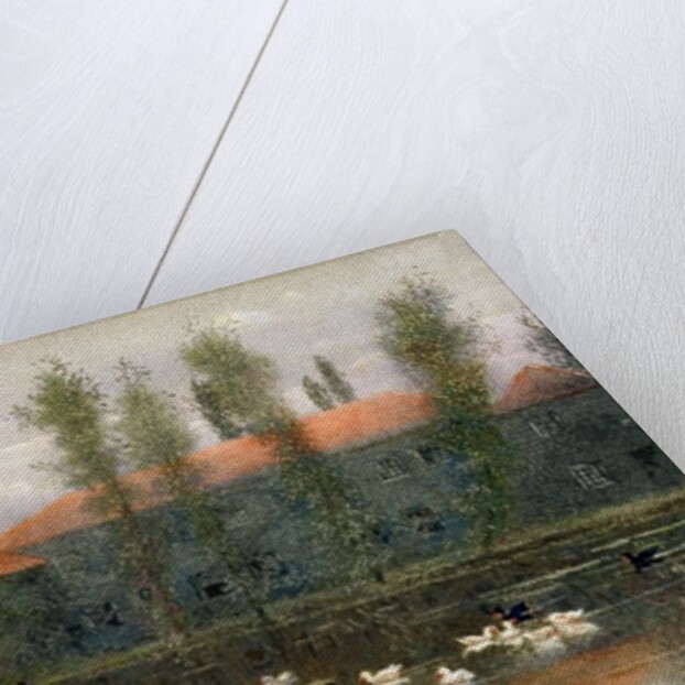 The Pond of William Morris Works at Merton Abbey by Lexden L. Pocock