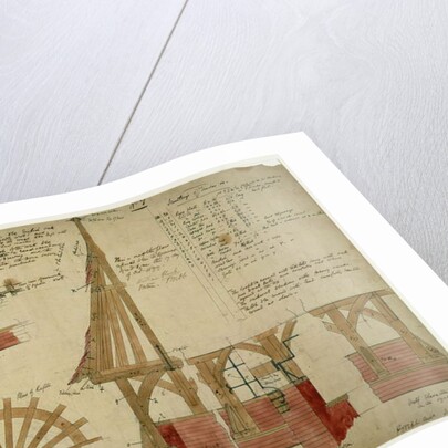 Plans for the Red House, Bexley Heath by Philip Webb