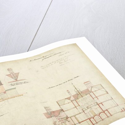Design for Joldwyns, Surrey, 1872 by Philip Webb