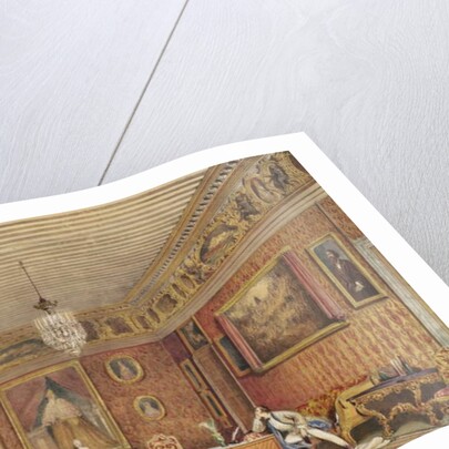 Byron's Room in Palazzo Mocenigo, Venice by English School